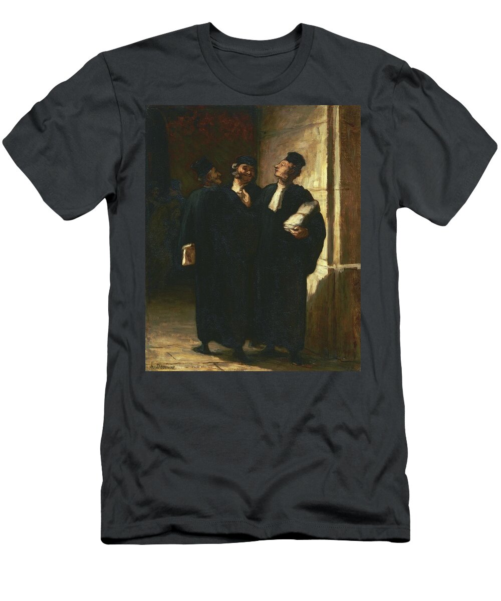 2 Three Lawyers Honore Daumier T-Shirt