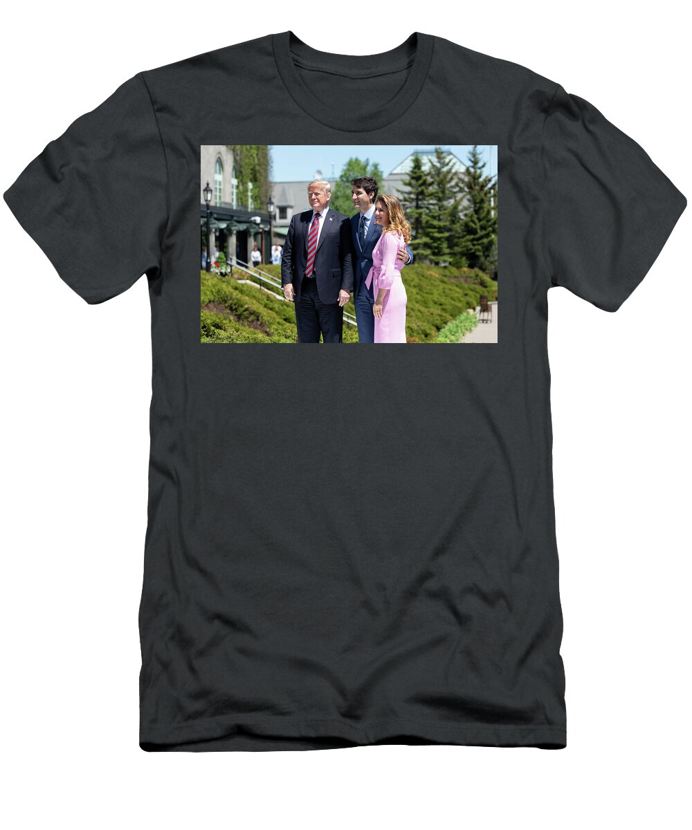 2 Trudeau Pierre Roussel T-Shirt
