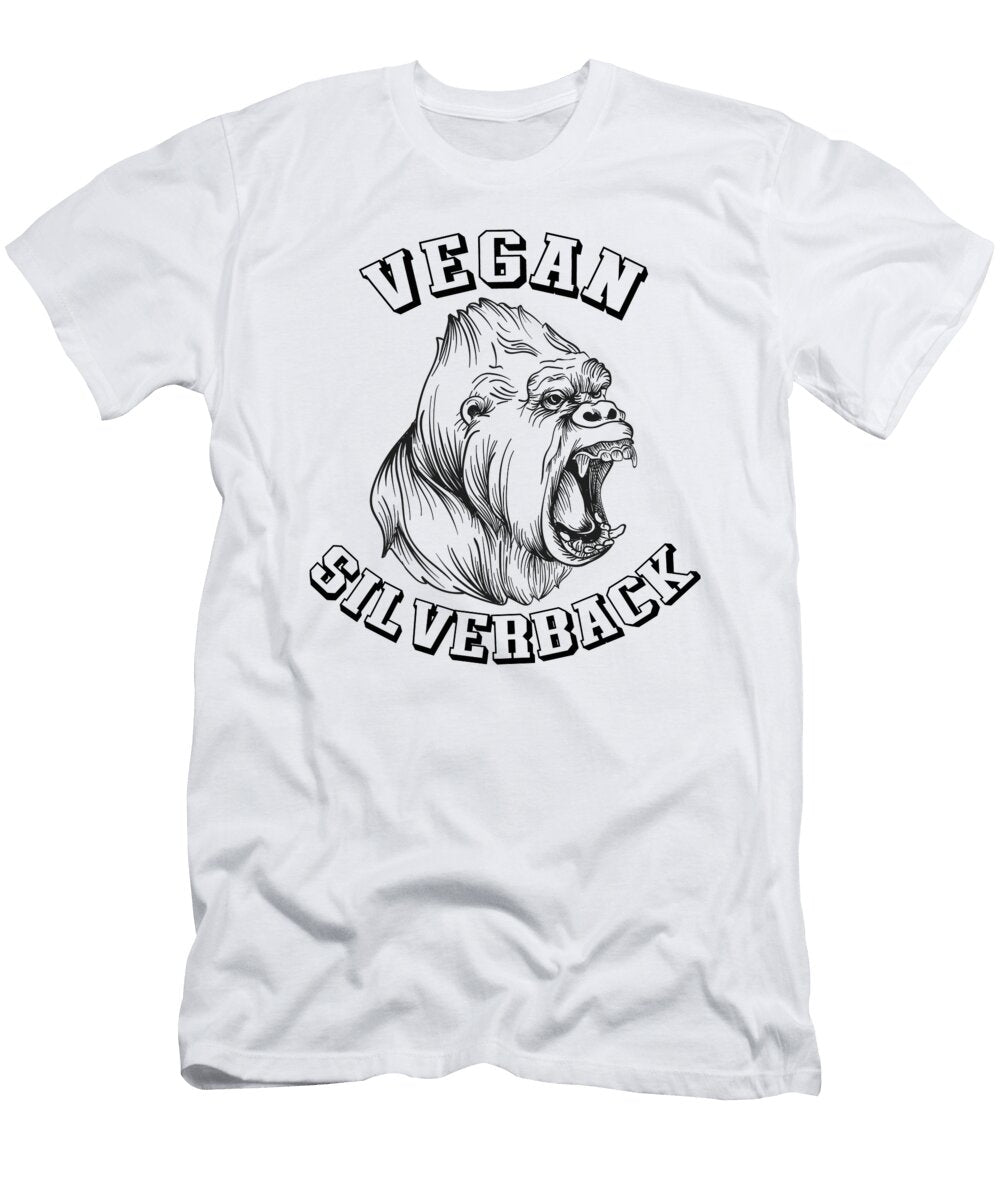 2 Vegan Fitness Athlete Sportswear Gorilla Benjamin Burkert T-Shirt