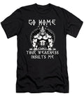 2 Viking Fitness Motif Nordmann Warrior Viking Benjamin Burkert T-Shirt