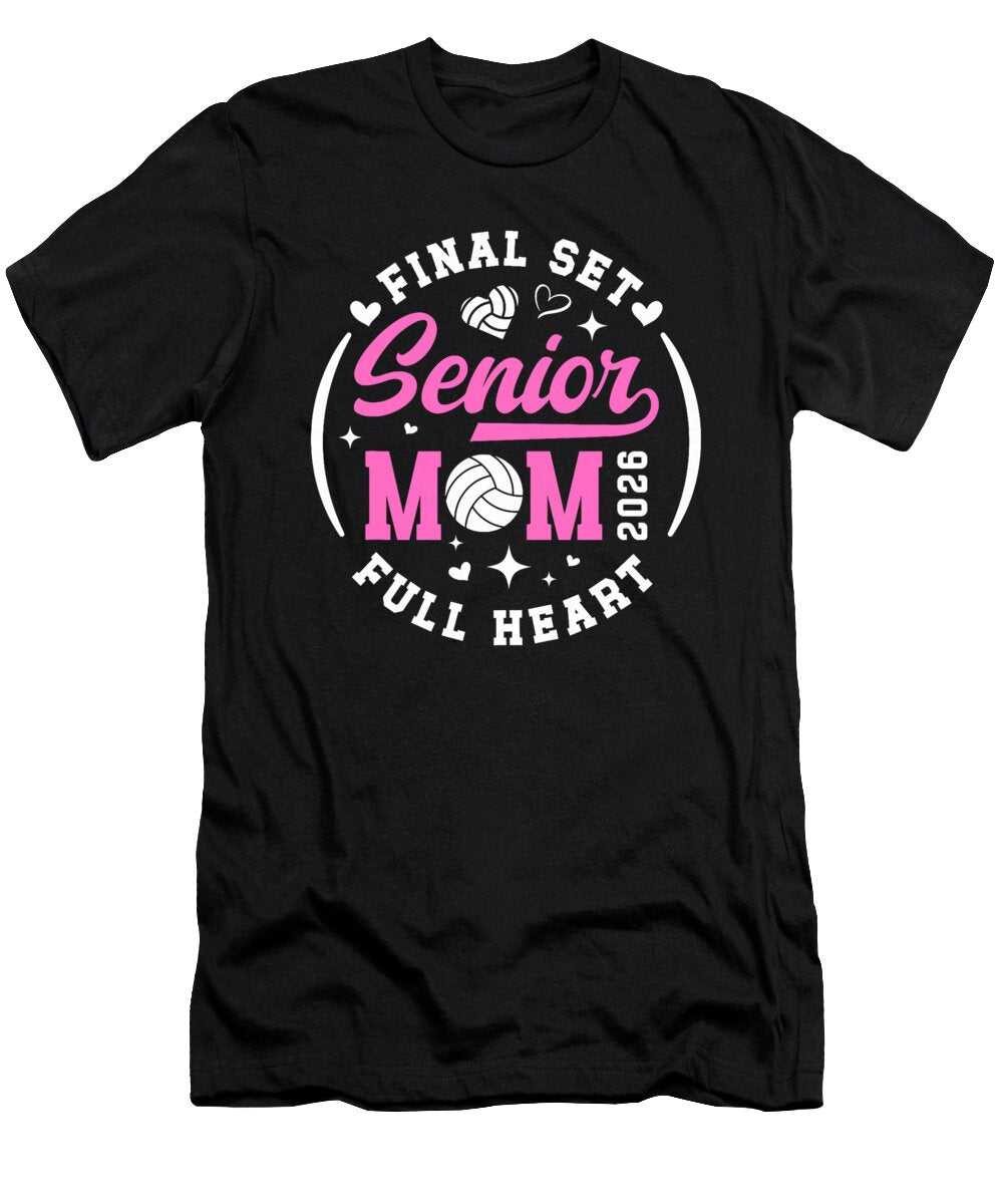2 Volleyball Senior Mom 2026 Final Set Volleyball Coami Tacti T-Shirt