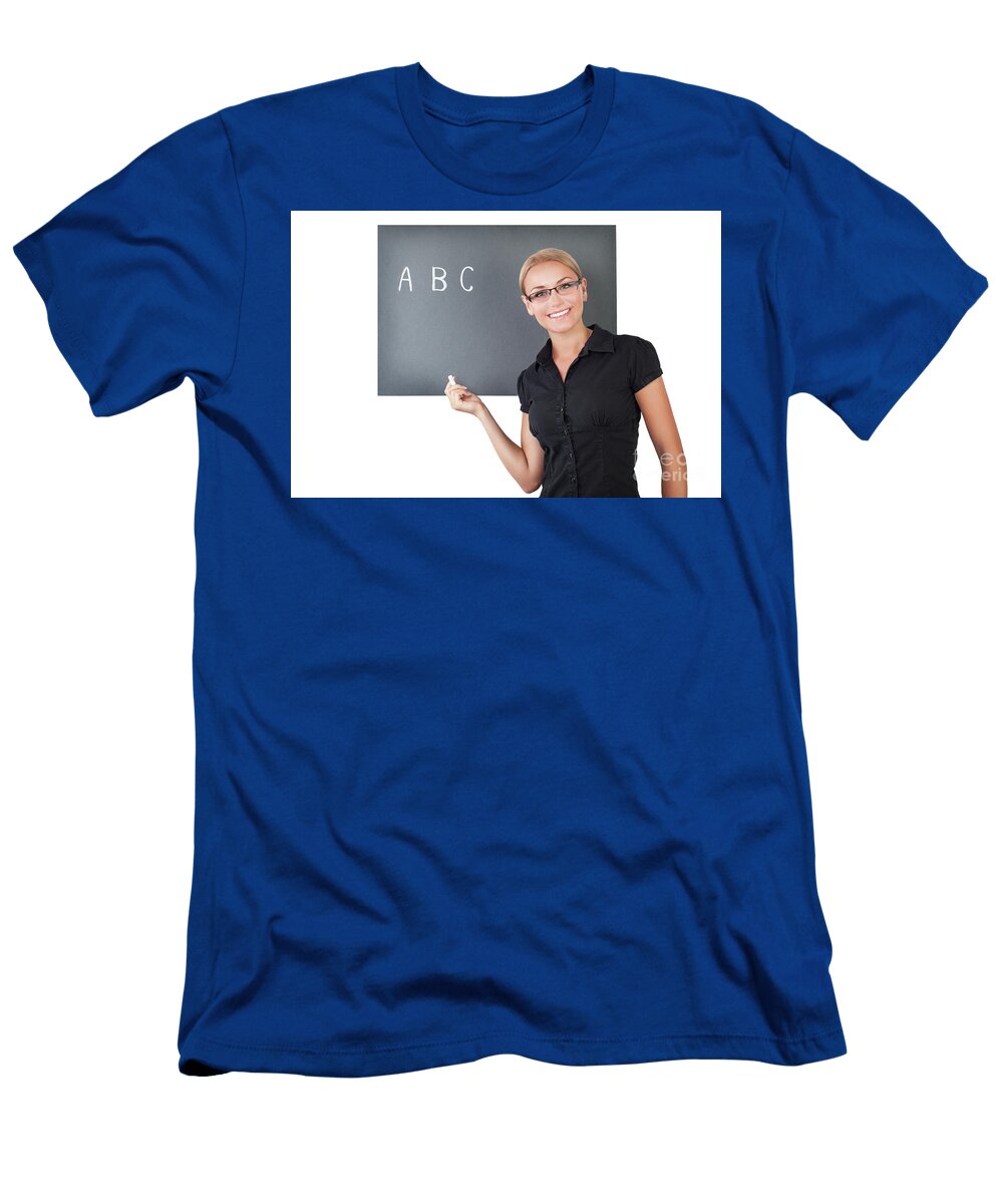 2 Young Teacher Portrait Anna Omelchenko T-Shirt