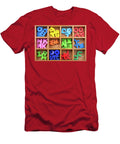 20 Colorful Letters Made of Wood Turgay Koca T-Shirt