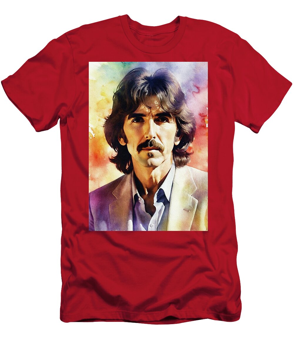 20 George Harrison Music Legend Sarah Kirk T-Shirt