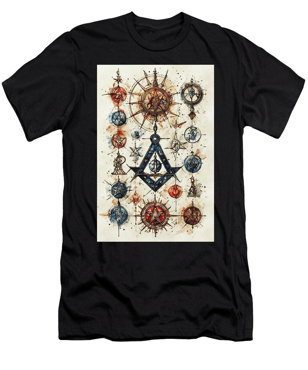 201 Freemason Art Pierre Blanchard T-Shirt