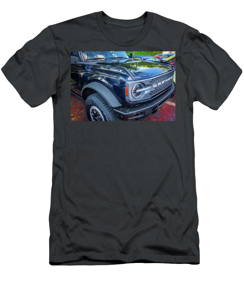 2022 Black Ford Bronco X104 Rich Franco T-Shirt