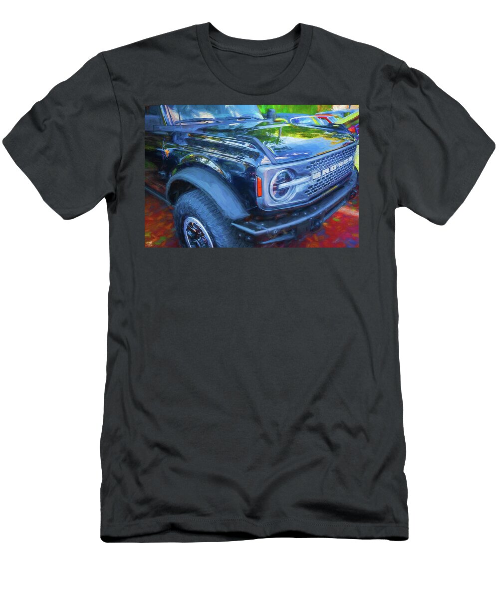 2022 Black Ford Bronco X106 Rich Franco T-Shirt