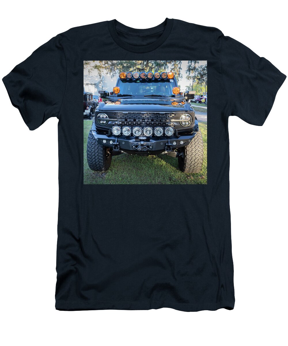 2024 Black Ford Bronco Badlands X103 Rich Franco T-Shirt
