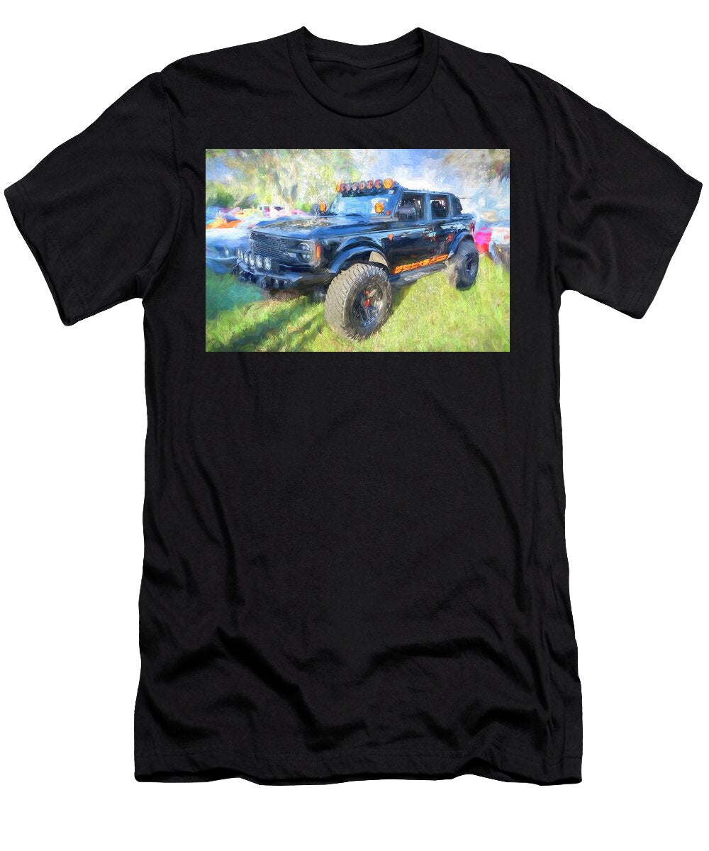 2024 Black Ford Bronco Badlands X114 Rich Franco T-Shirt