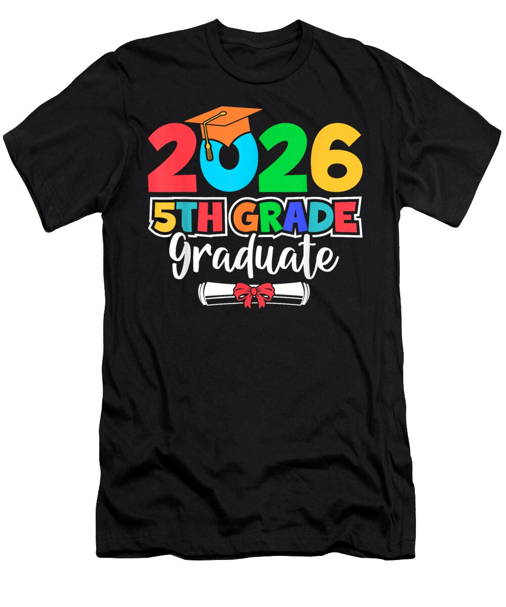 2026 5th Grade Graduate School Christmas Ornament Decor Holiday Gift Huy Huynh Trong T-Shirt