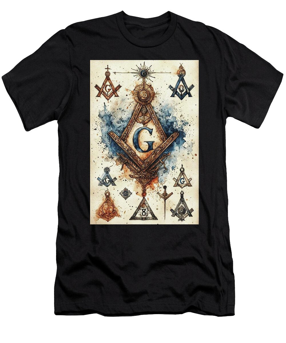 209 Freemason Art Pierre Blanchard T-Shirt