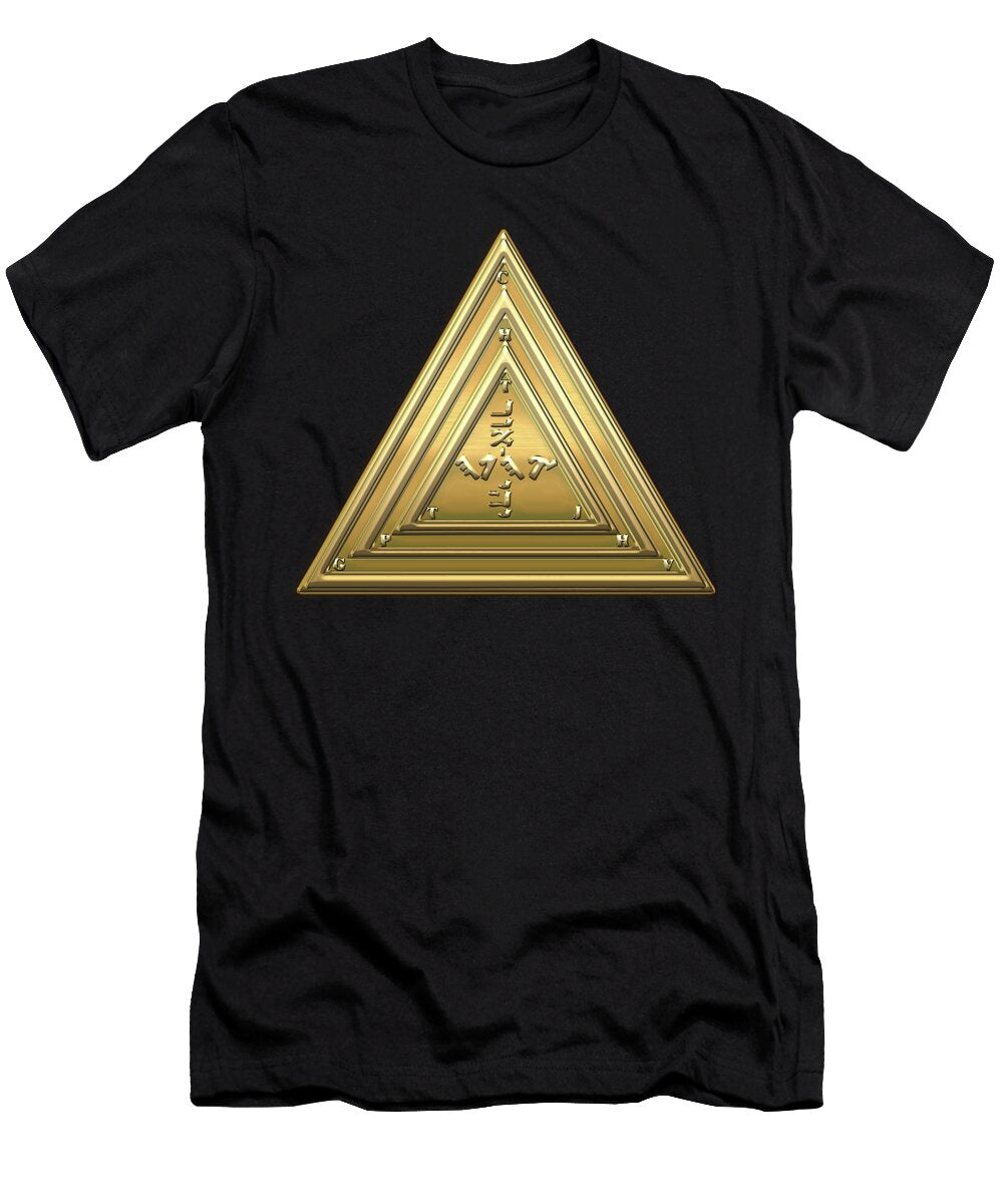 20th Degree Mason Master of the Symbolic Lodge Masonic Jewel Serge Averbukh T-Shirt