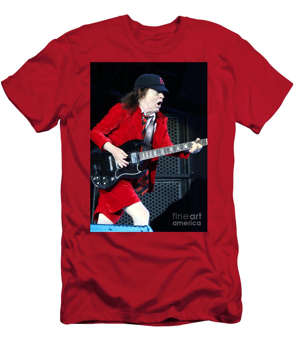 21 Angus Young Ac DC Concert Photos T-Shirt