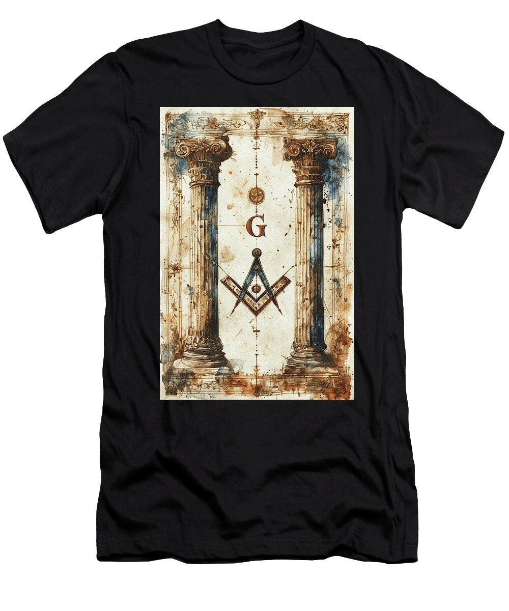 216 Freemason Art Pierre Blanchard T-Shirt