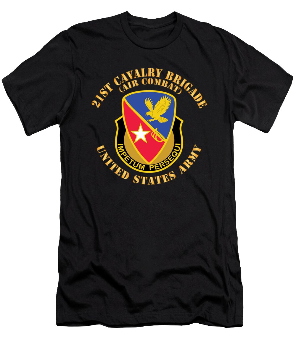 21st Cavalry Brigade Dui Air Combat US Army X 300 Tom Adkins T-Shirt