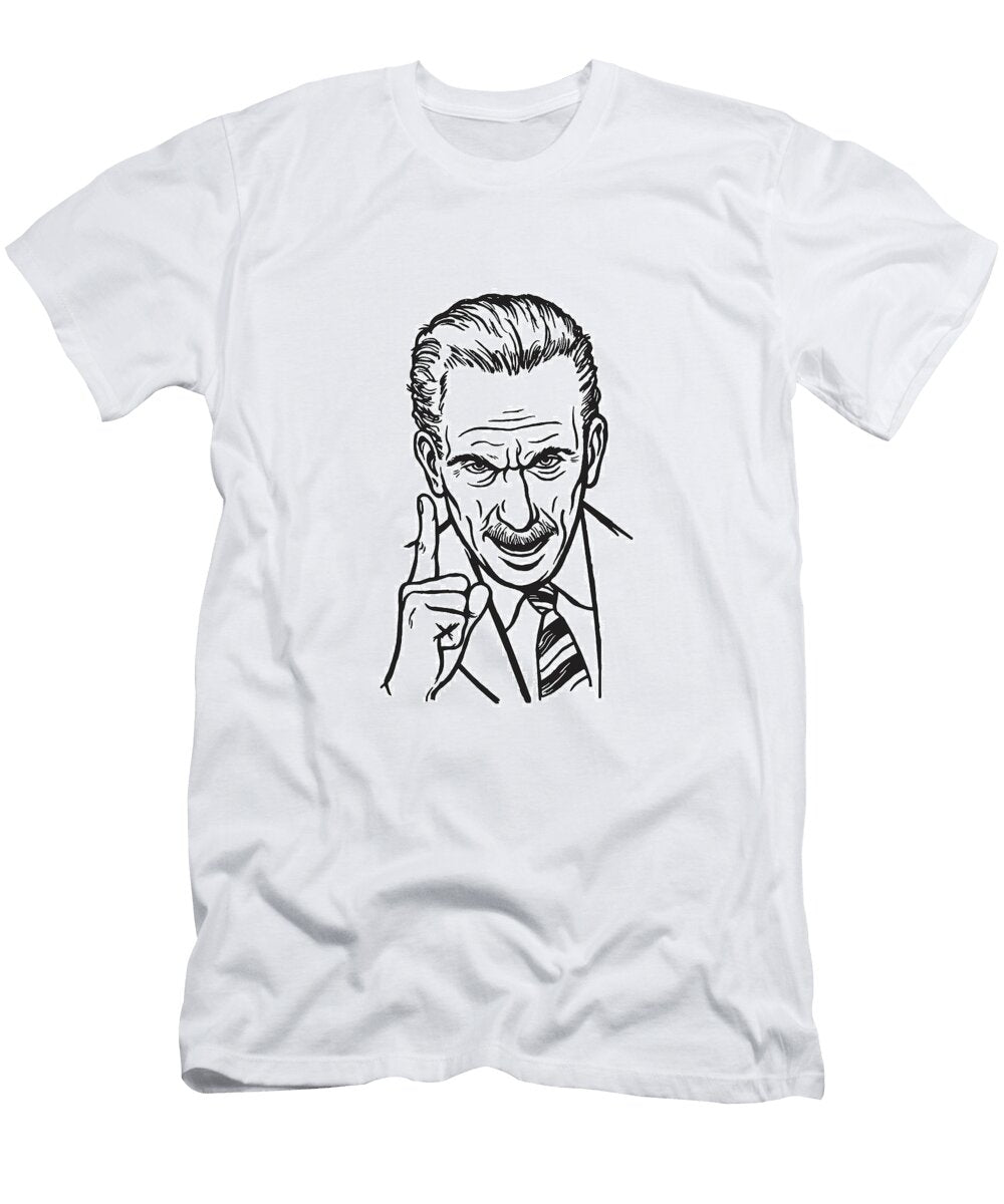 22 Man Gesturing Csa Images T-Shirt