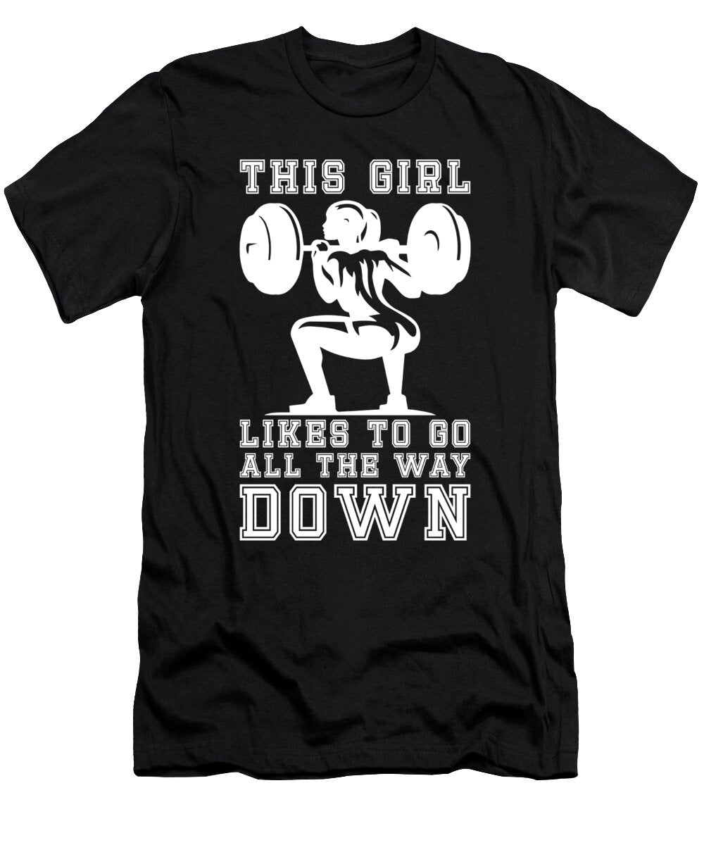 22 Weightlifting Weightlifter Barbell Clean Jerk Snatch Jonathan Kraske T-Shirt