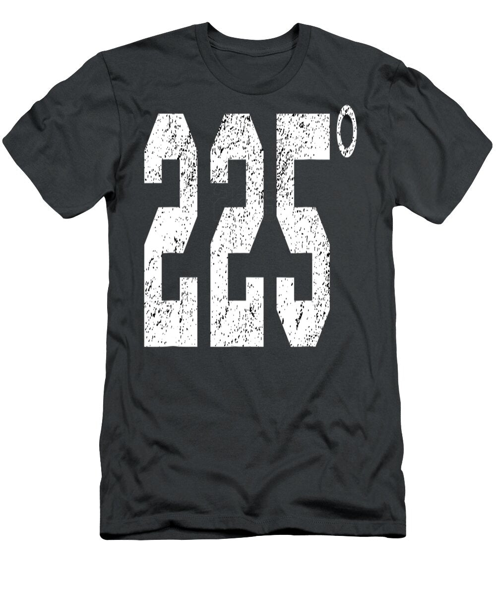 225 Degrees Bbq Grilling Smoking Meat Khizr Haneen T-Shirt