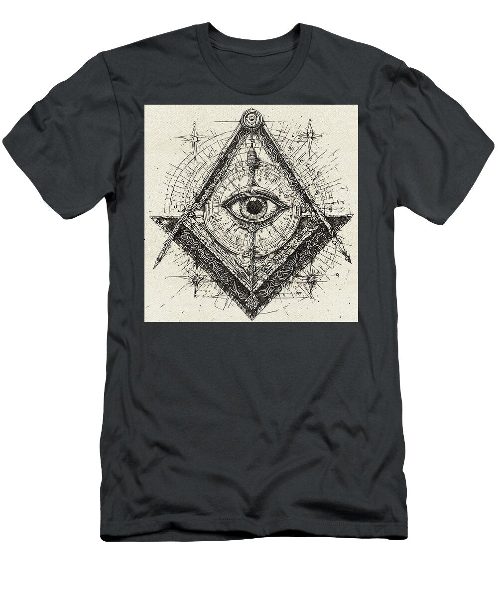 243 Freemason Art Pierre Blanchard T-Shirt