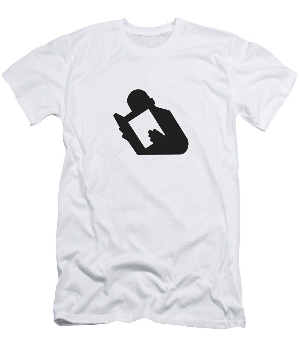 25 Man Reading Csa Images T-Shirt