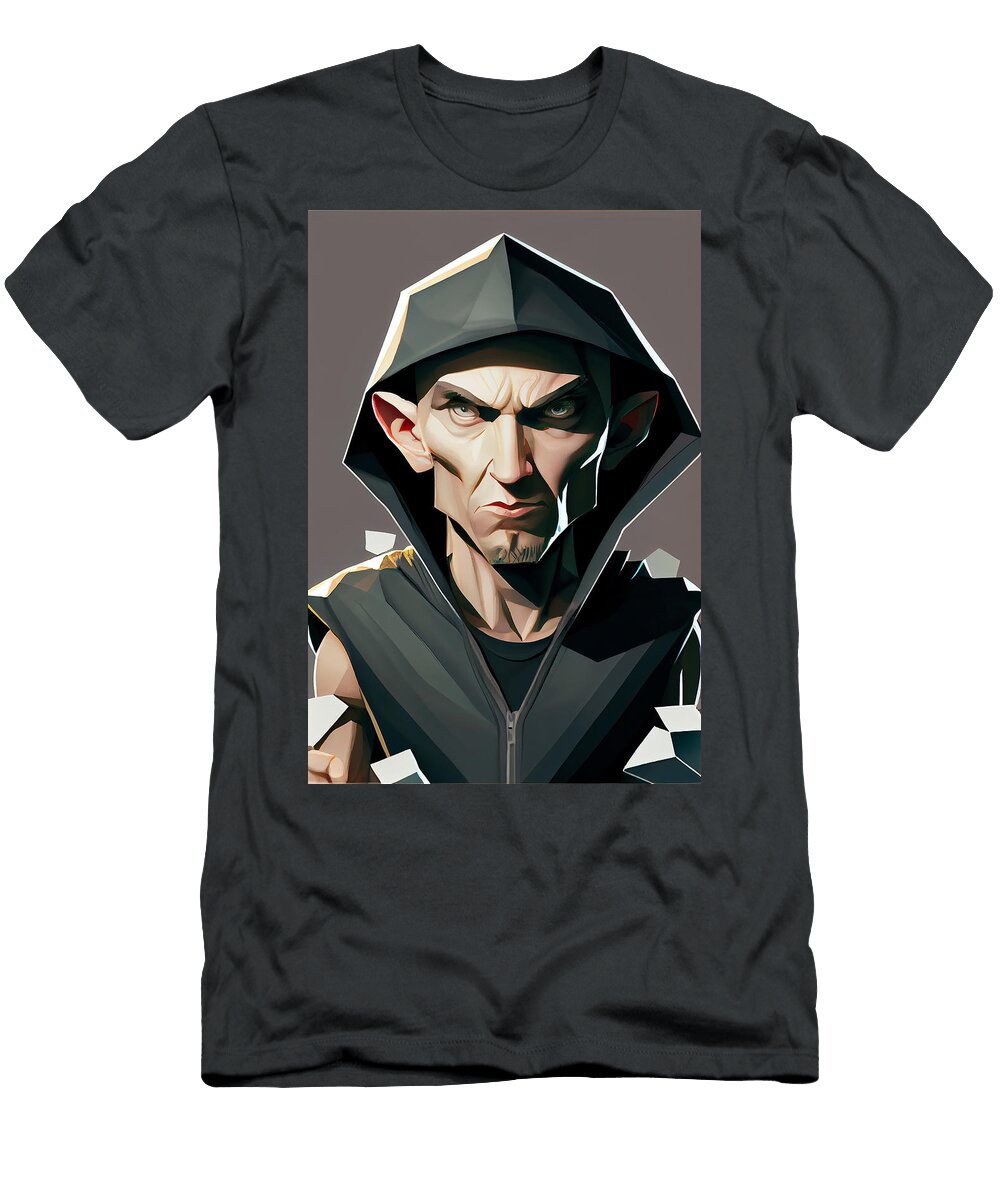 27 Eminem Caricature Stephen Smith Galleries T-Shirt