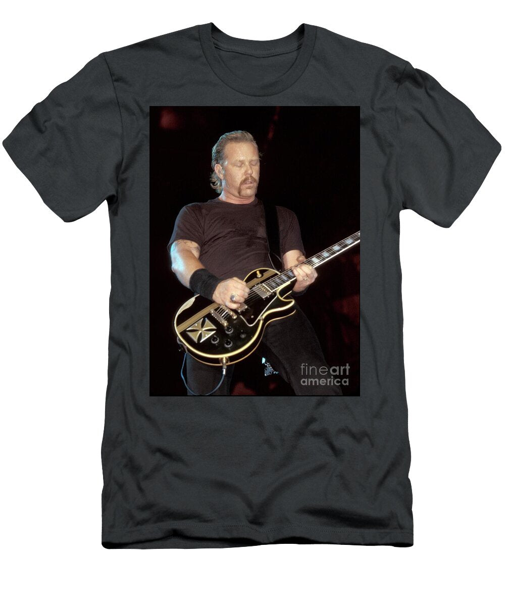 27 James Hetfield Metallica Concert Photos T-Shirt