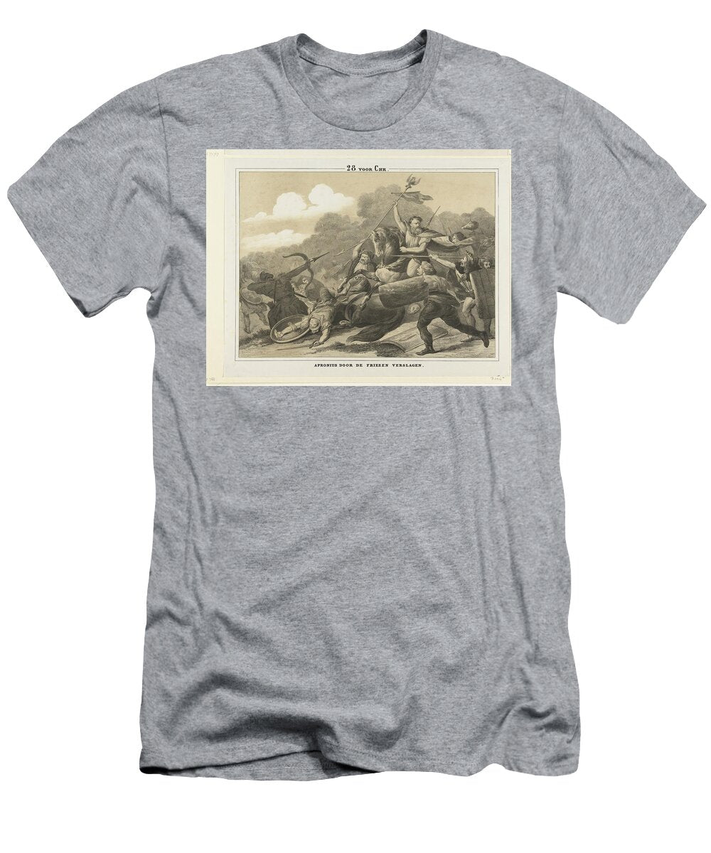 28 Bc Apronius Defeated By the Frisians Tieleman Cato Bruining After Bos Motionage Designs T-Shirt