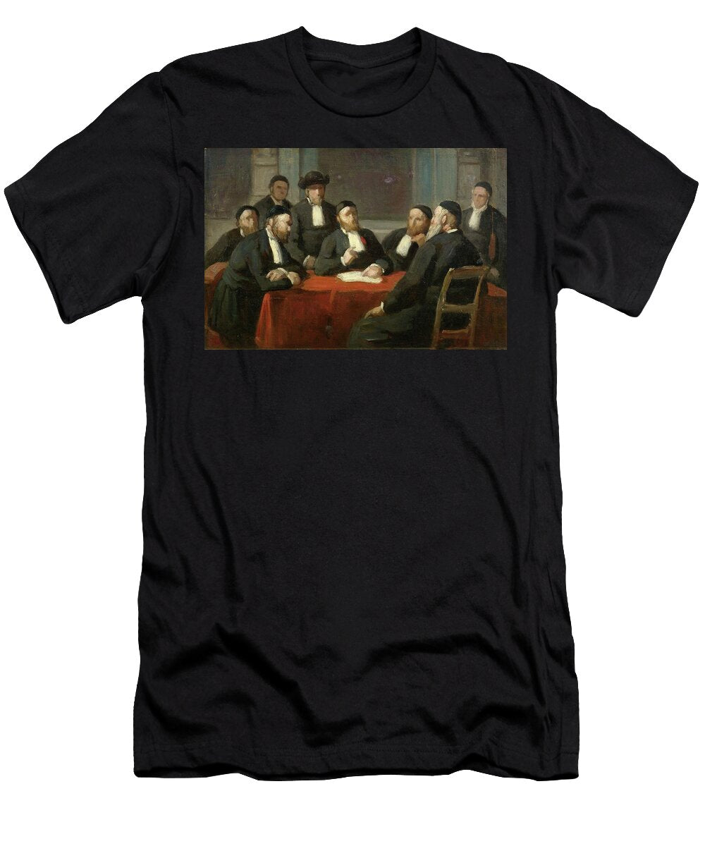 3 a Meeting of the Rabbinical Council Edouard Moyse T-Shirt