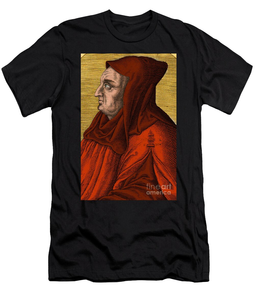 3 Albertus Magnus Medieval Philosopher Science Source T-Shirt