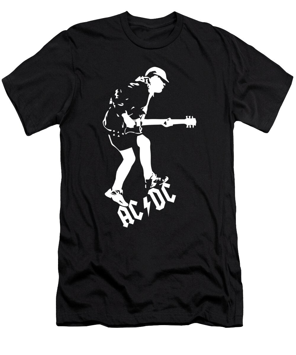3 Angus Young Ac DC Sangbrut Elpiero T-Shirt
