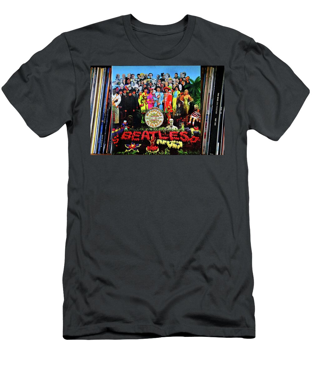 3 Beatles Sergeant Peppers Lonely Hearts Club Band Andy Evans Photos T-Shirt