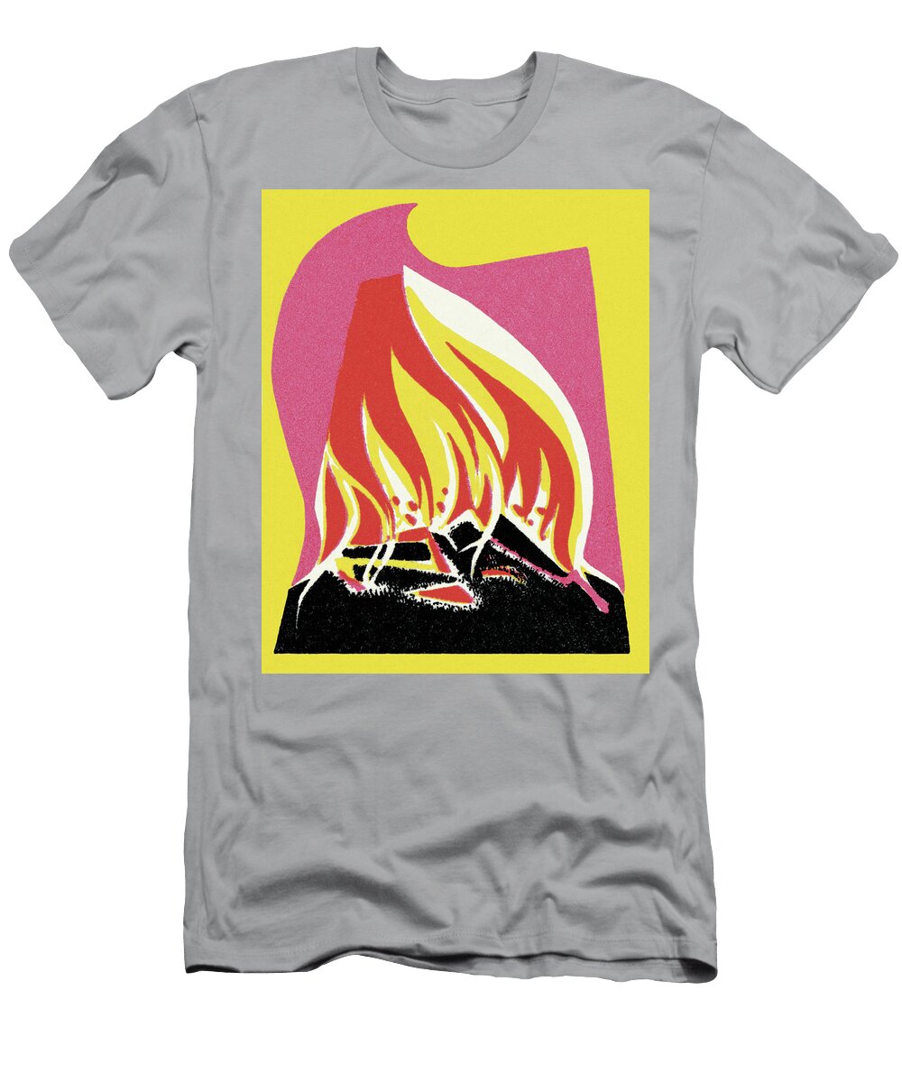3 Bonfire Csa Images T-Shirt