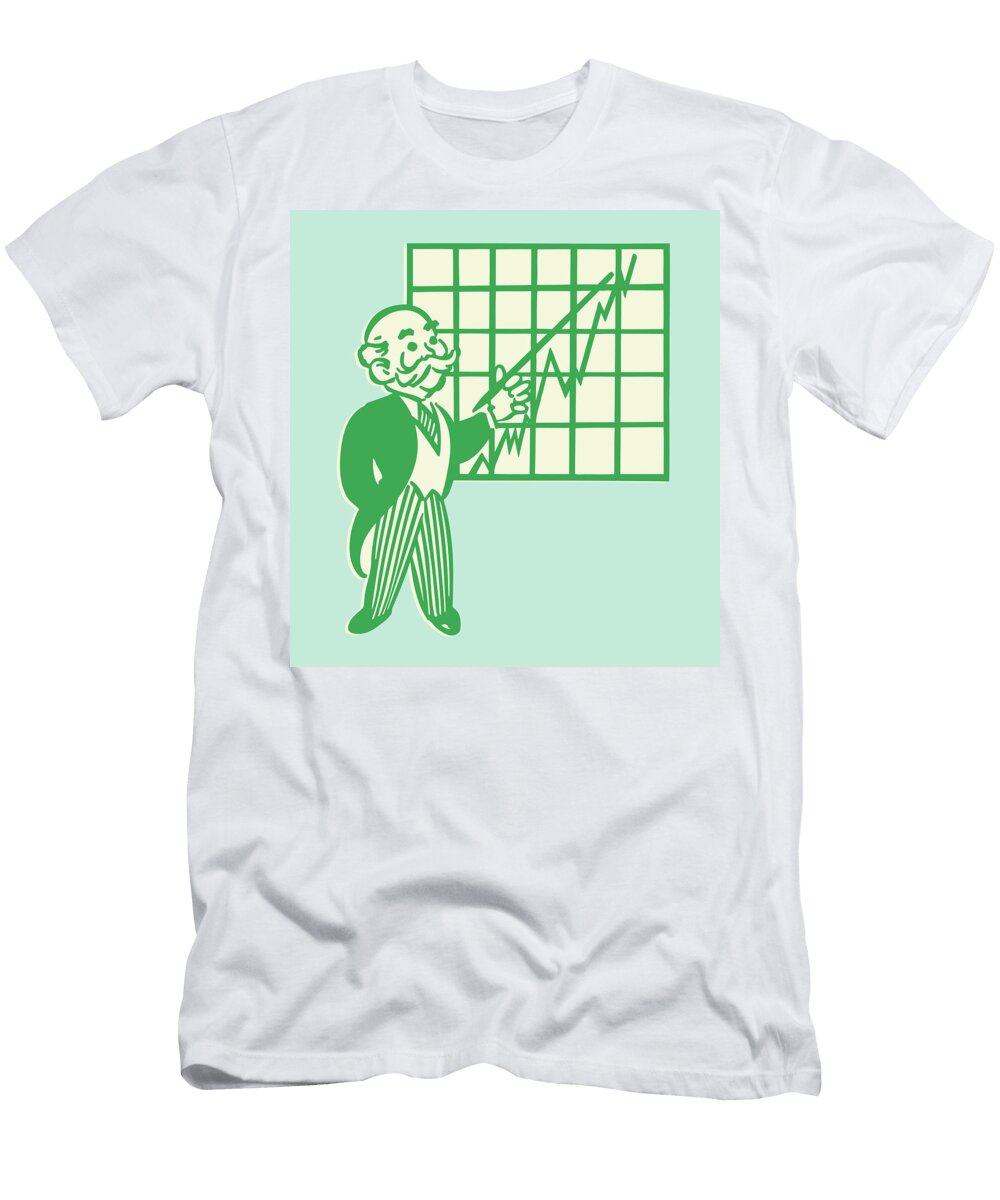 3 Businessman Making a Presentation Csa Images T-Shirt