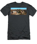 3 Delta Chi Greek Life Building At Wvu in Morgantown Wv Steven Heap T-Shirt