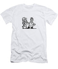 3 Doctor Teaching About Skeleton Csa Images T-Shirt