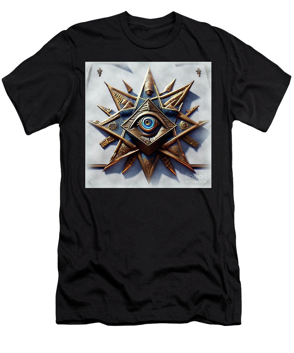 3 Freemasonic Art Pierre Blanchard T-Shirt