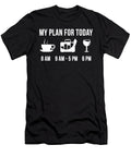 3 Funny Accountant Job Bookkeeping Degree My Plan for Today Lukas Davis T-Shirt