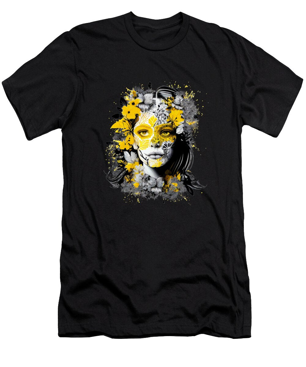 3 Golden Bloom About Passion Art T-Shirt
