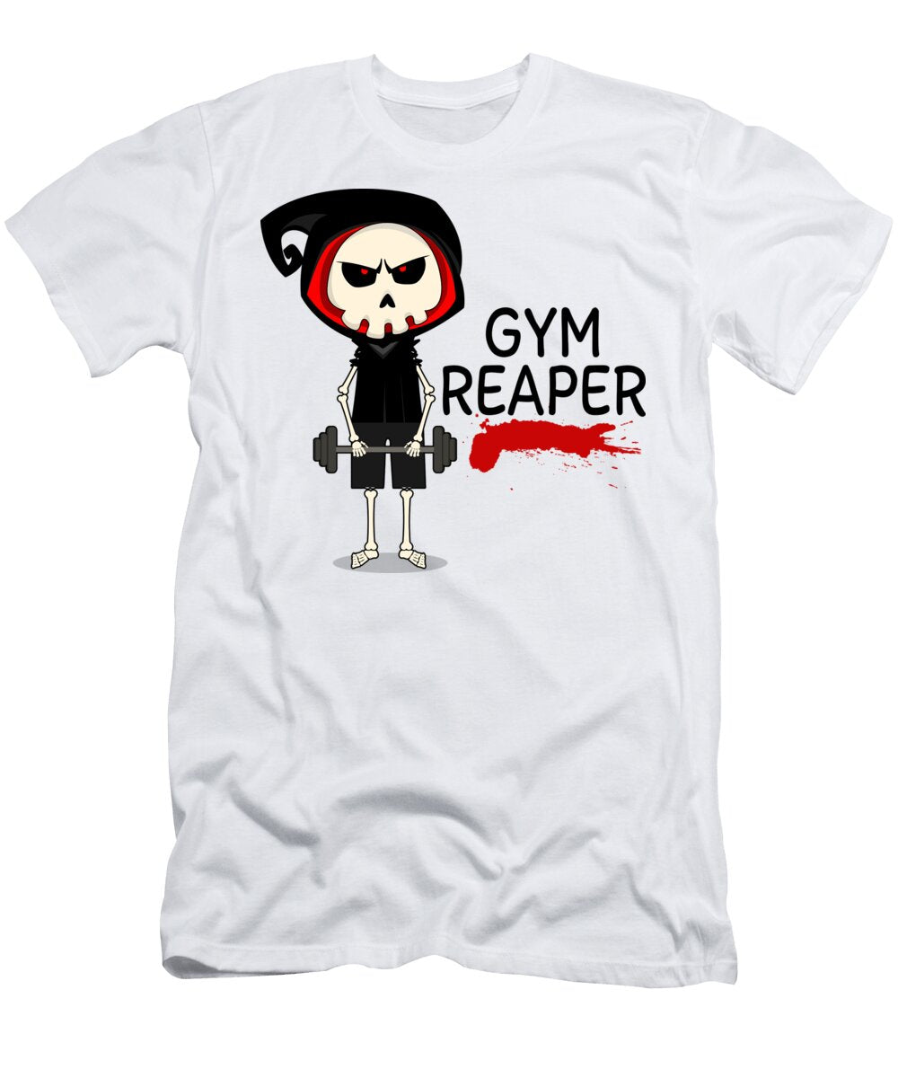 3 Gym Reaper Fitness Grim Reaper Training Mister T-Shirt