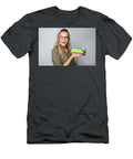 3 Happy Student Girl Portrait Anna Omelchenko T-Shirt