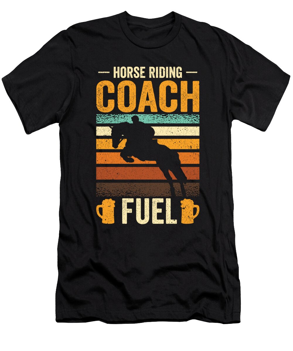 3 Horse Riding Equestrian Coach Beer Lover Sports Trainer Toms Store T-Shirt