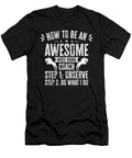 3 How to Be an Awesome Horse Riding Equestrian Coach Sports Trainer Toms Store T-Shirt