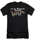3 Im My Therapists Favorite Mental Wellness Therapy Humor Maximus Designs T-Shirt