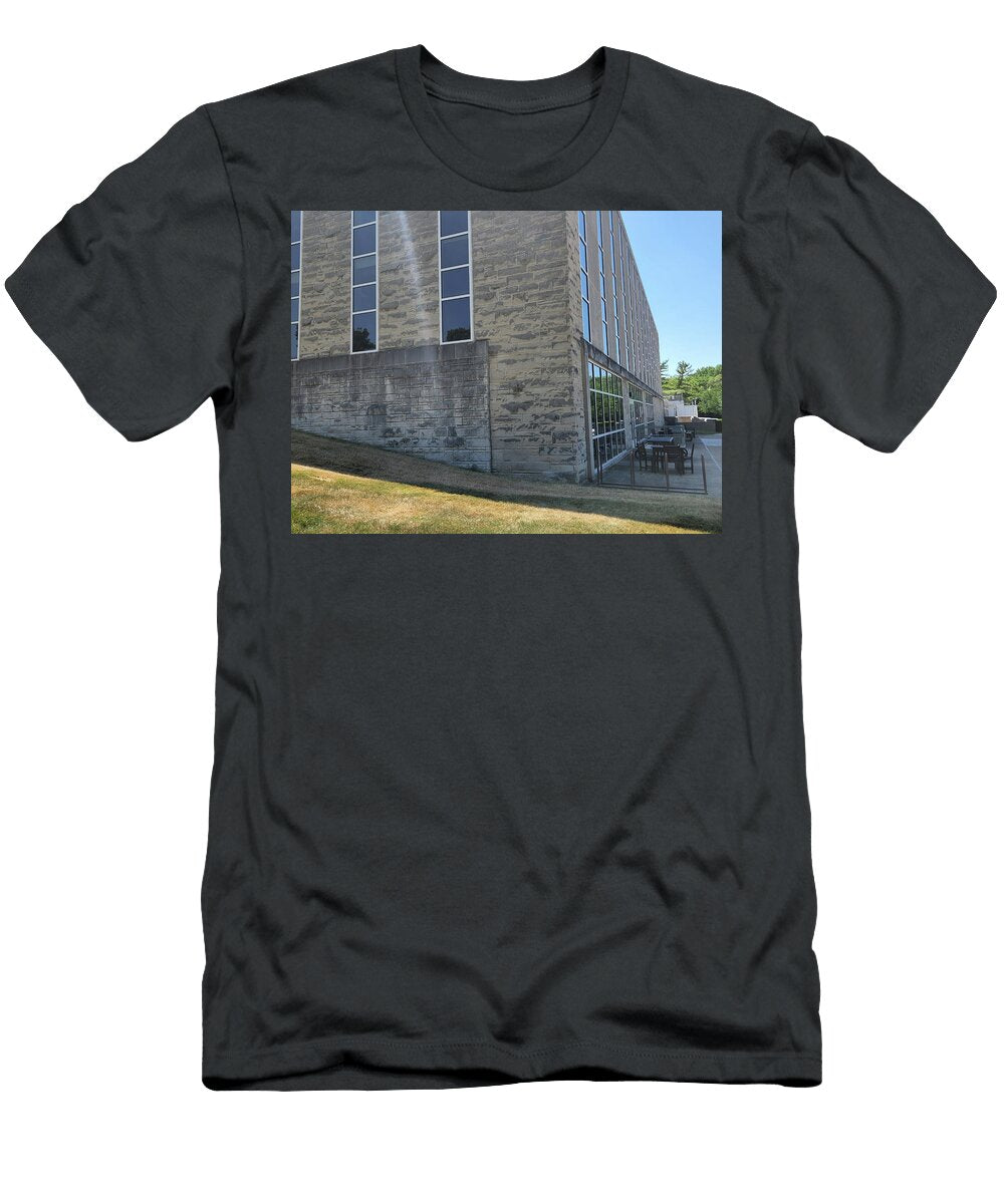 3 Indiana University College Campus Brick Building Kokomo Kelly Johnson T-Shirt