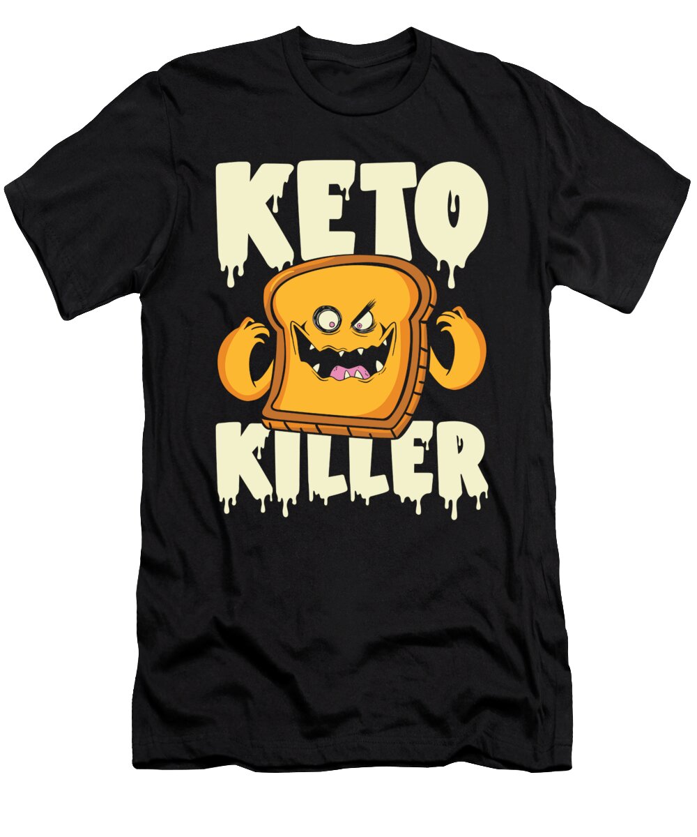 3 Keto Killer Nutritionist Food Diet Weight Loss Fitness Toms Store T-Shirt