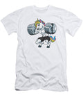 3 Lift Like a Unicorn Fitness Weightlifting Muscle Mister T-Shirt