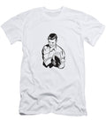 3 Man Holding Large Open Book Csa Images T-Shirt