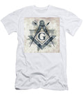 3 Masonic Symbol with Compass and Square Pierre Blanchard T-Shirt
