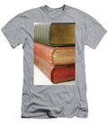 3 Old Books Stacked Macro Detail Dorin Puha T-Shirt
