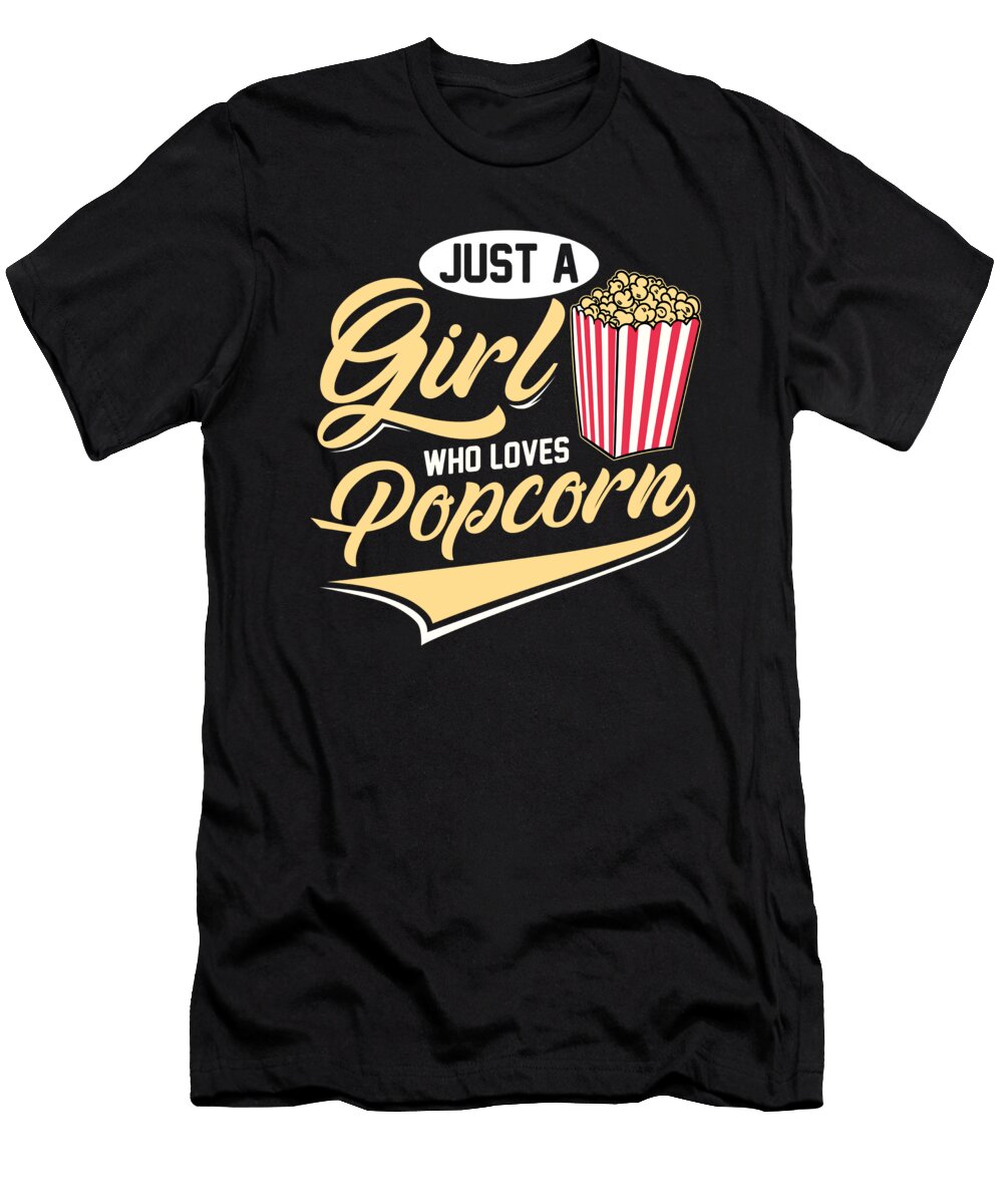 3 Popcorn Crazy Squirrel T-Shirt